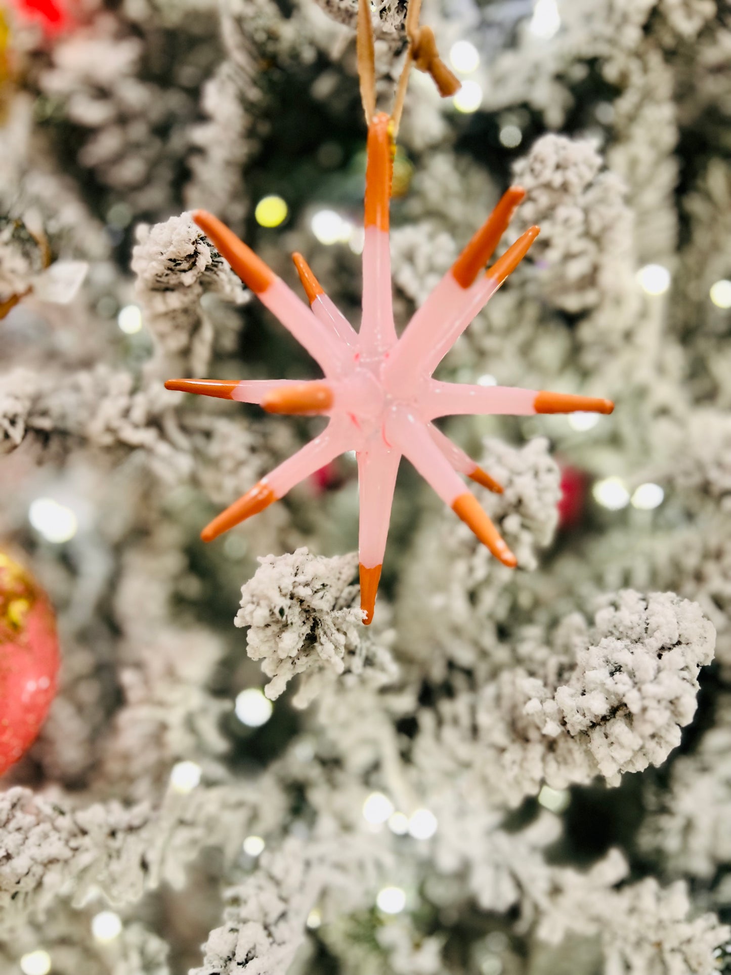 Two Tone Starburst Ornament