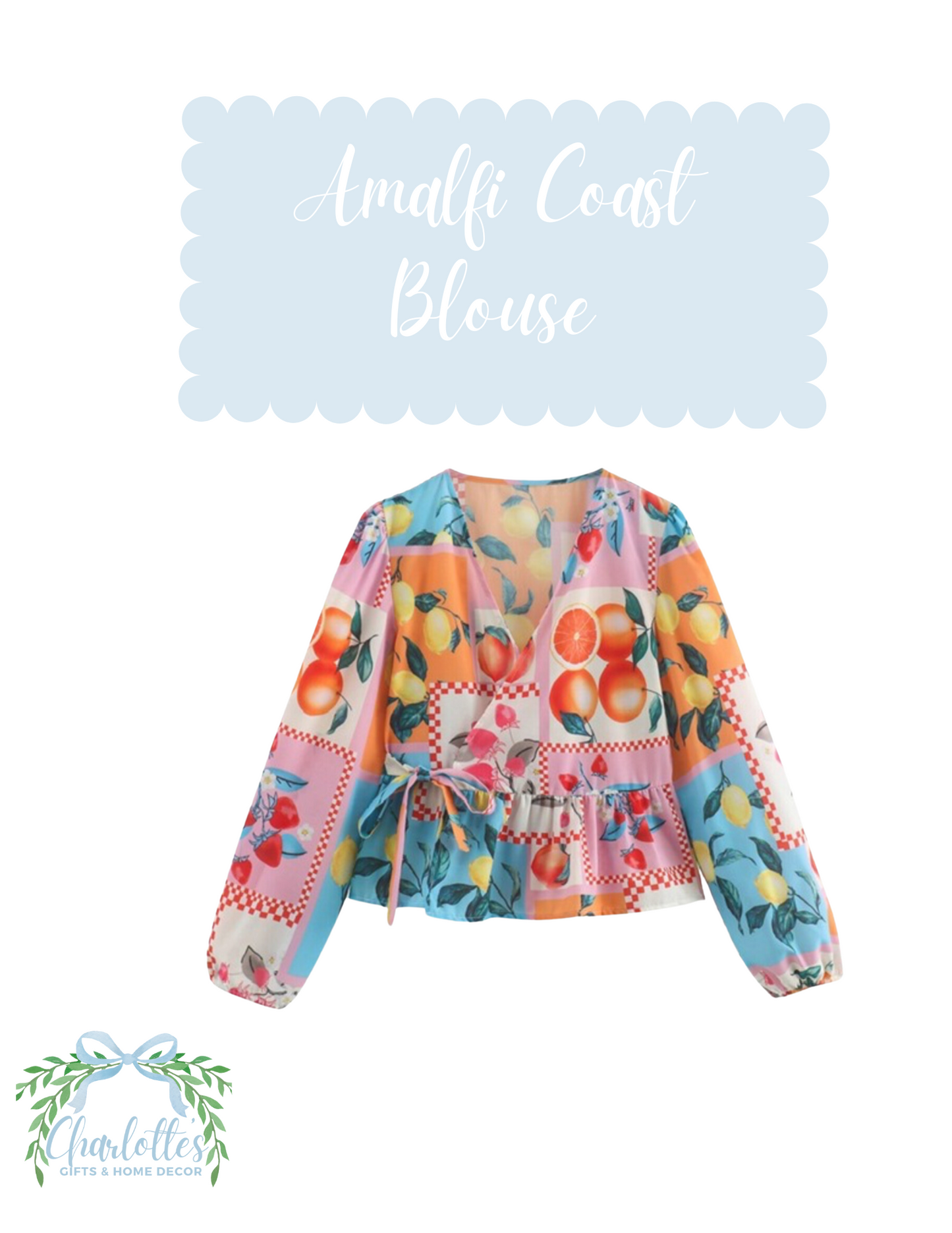 Amalfi Coast Blouse