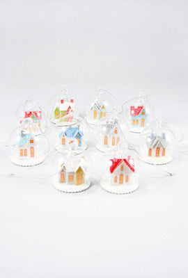 Frosty Snow Globe Ornament