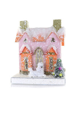 Christmas Village Poodle Chateau