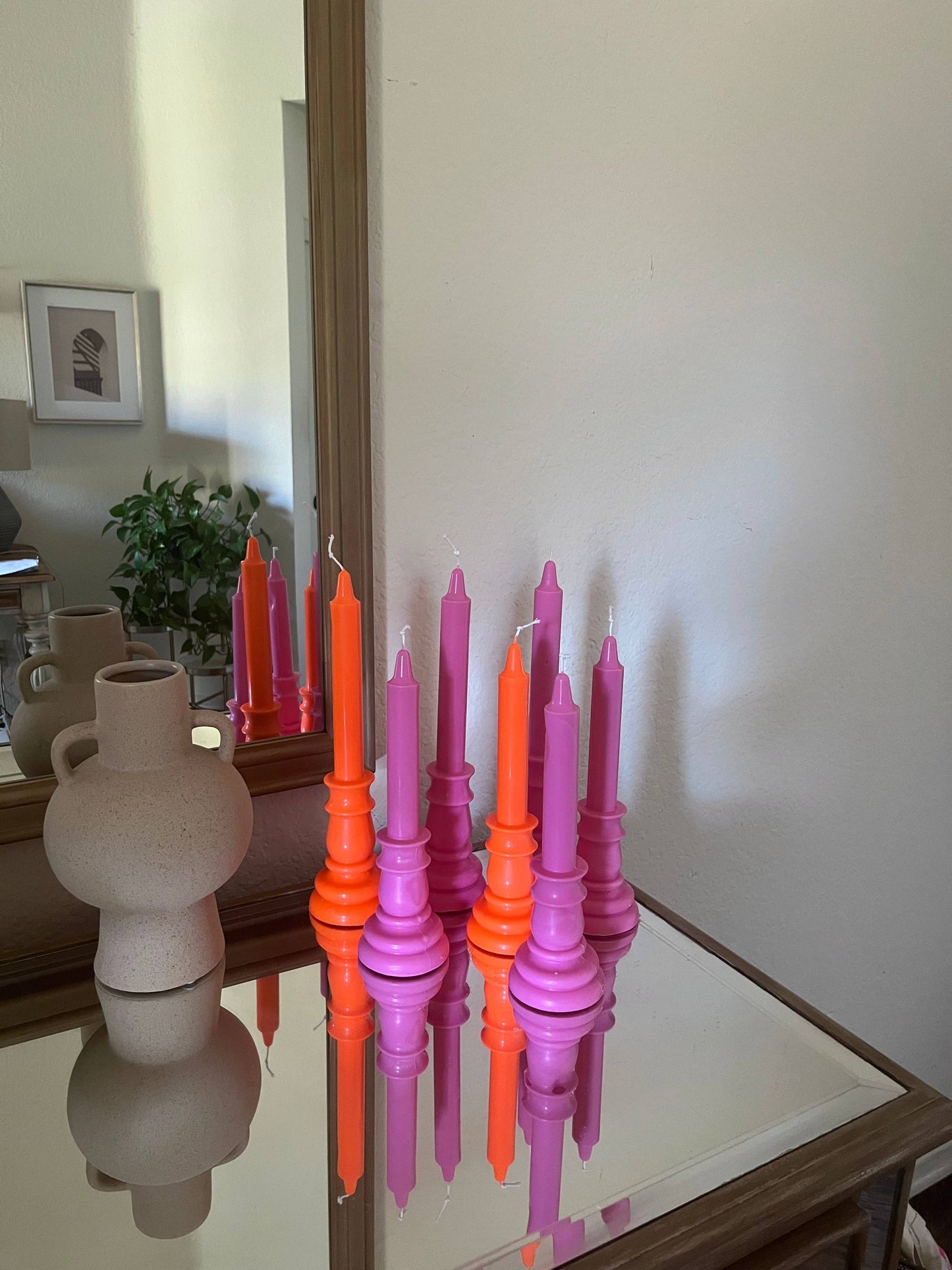 NÉOS CANDLESTUDIO - Candela Candles - Rose Pink