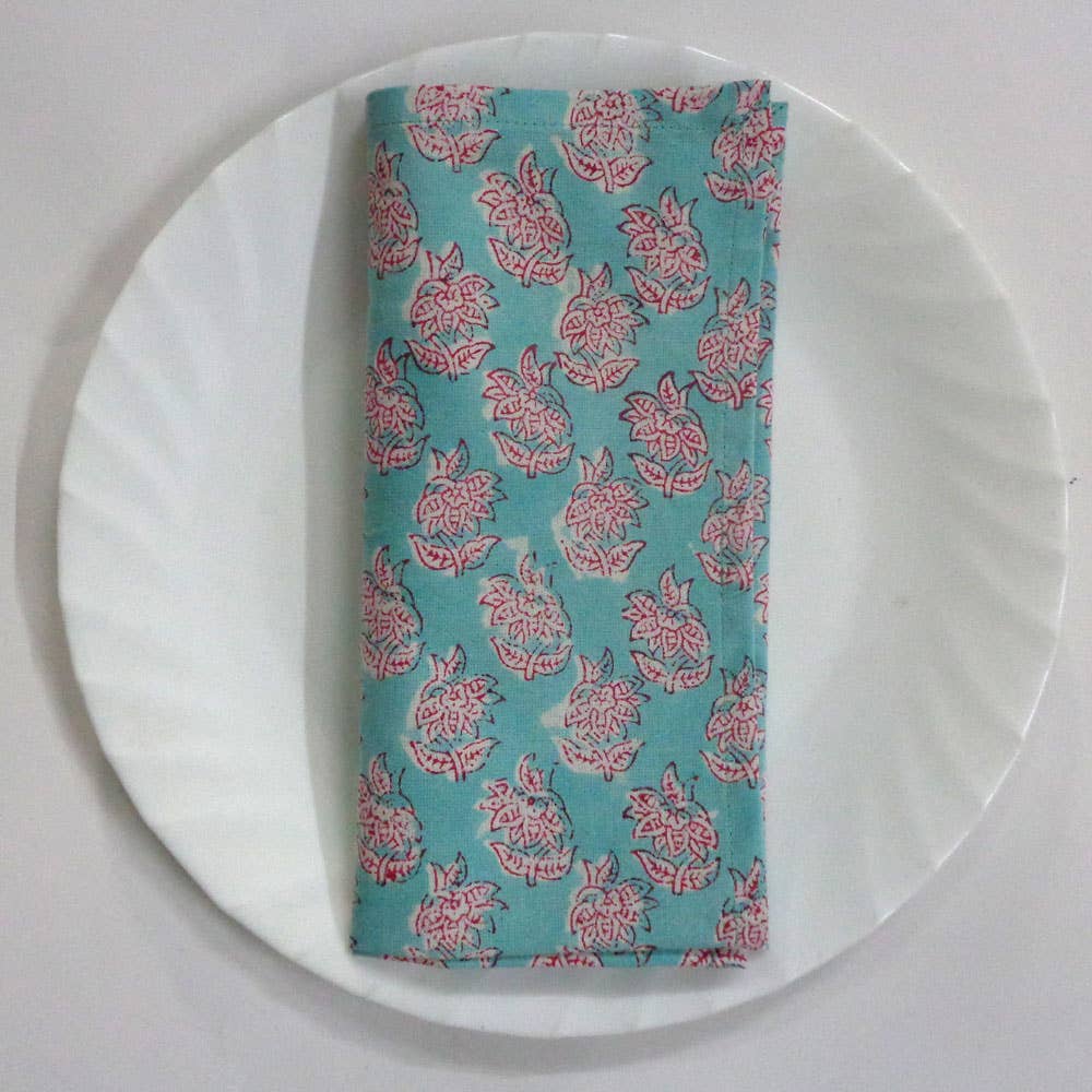 Printed Cotton Napkins (Set of 4)