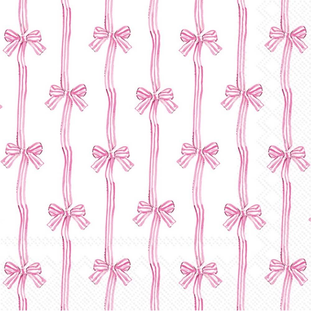 Boston International - Paper Lunch Napkin Pack of 20 Baby Toile Pink