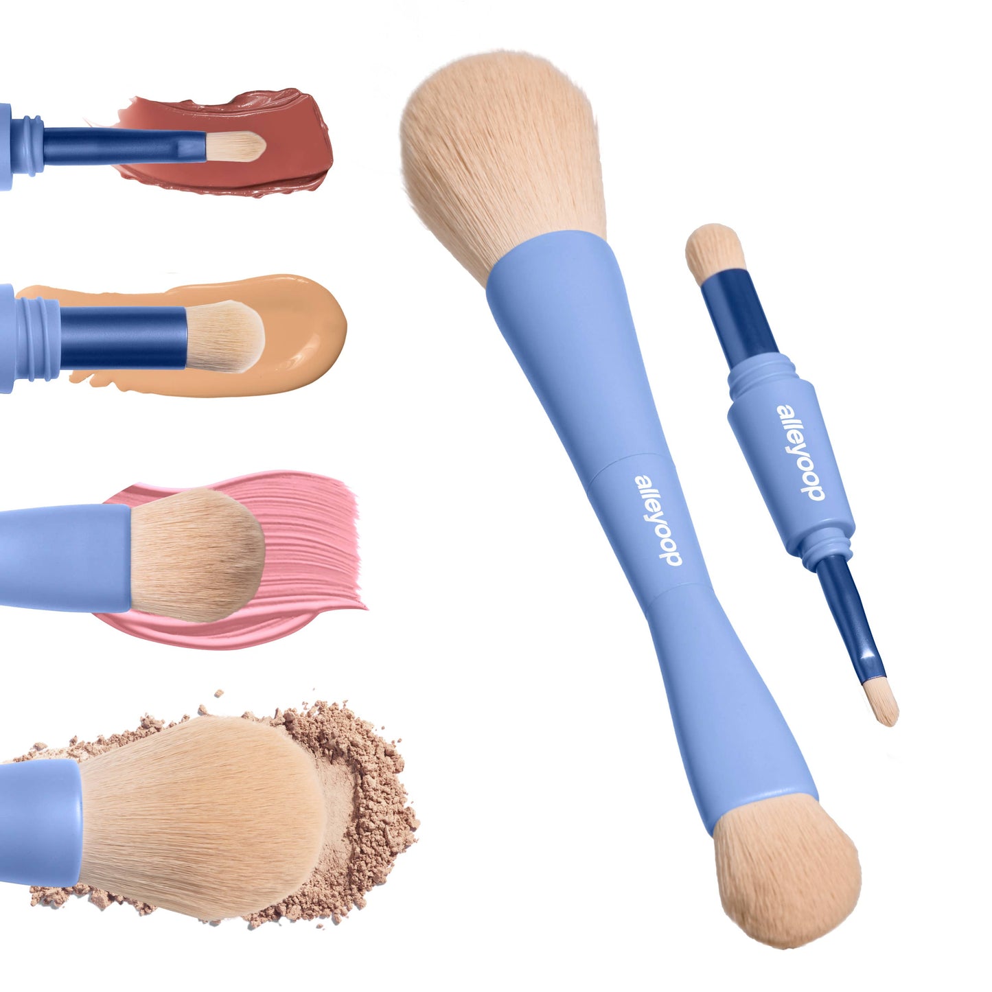 Overachiever - 4-in-1 Makeup Brush